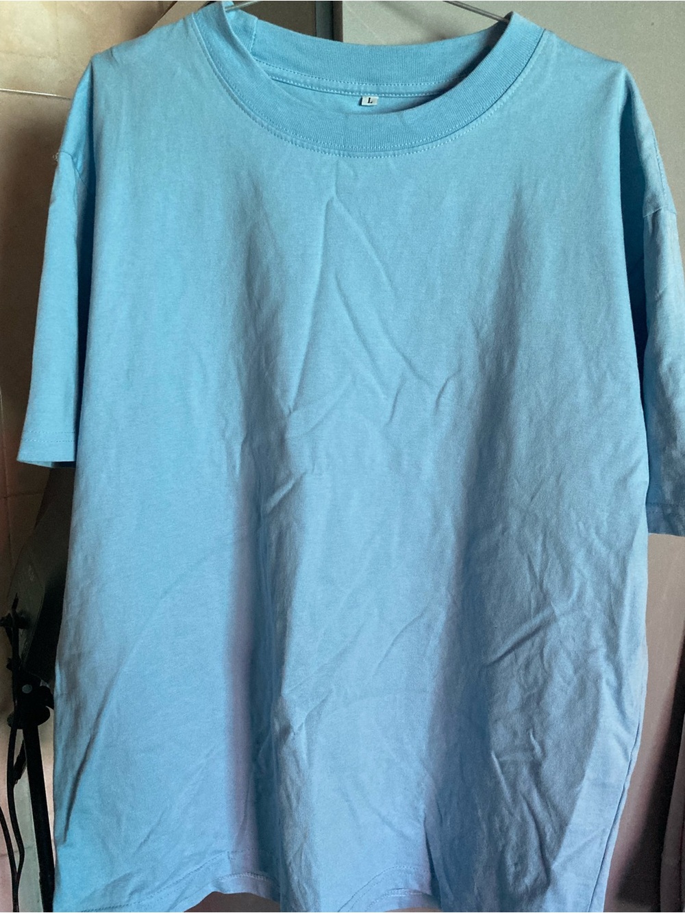 Gildan Light Blue Short Sleeve Crewneck Tee